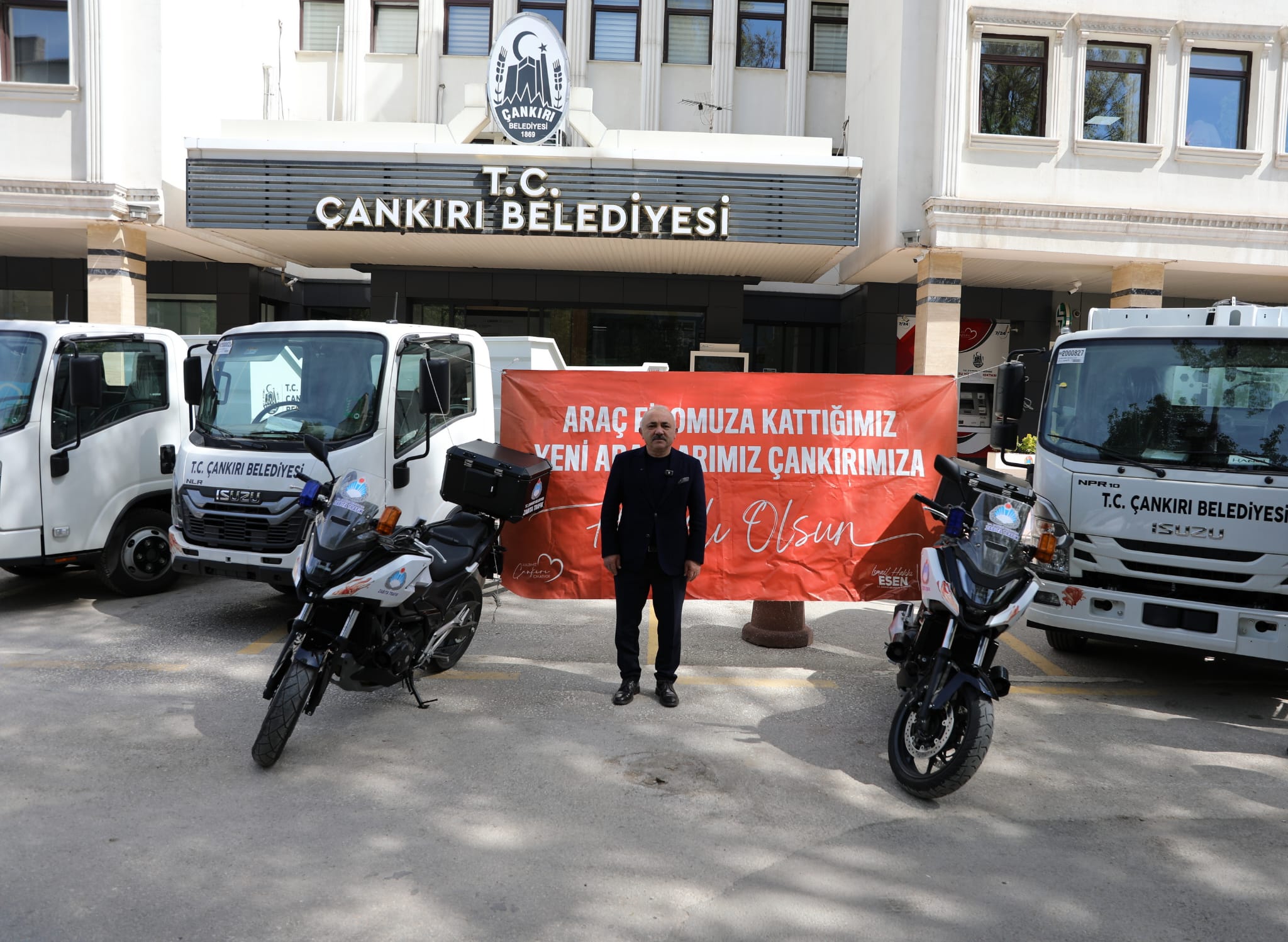 ÇANKIRI BELEDİYESİ ARAÇ FİLOSUNDA YENİ ARAÇ SAYISI 100’Ü AŞTI