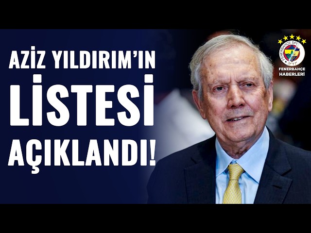 ORTALI İŞ İNSANI AZİZ YILDIRIM’IN YÖNETİM LİSTESİNDE